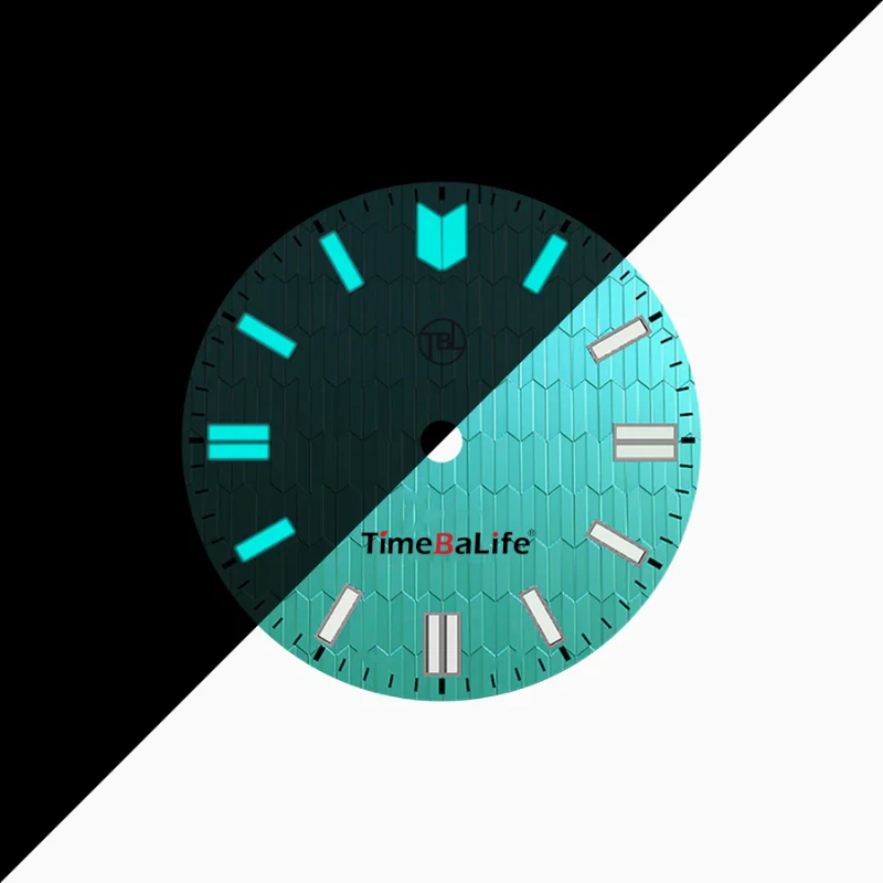 Custom Super Luminous Tiffany Blue Sunray Watch Dial