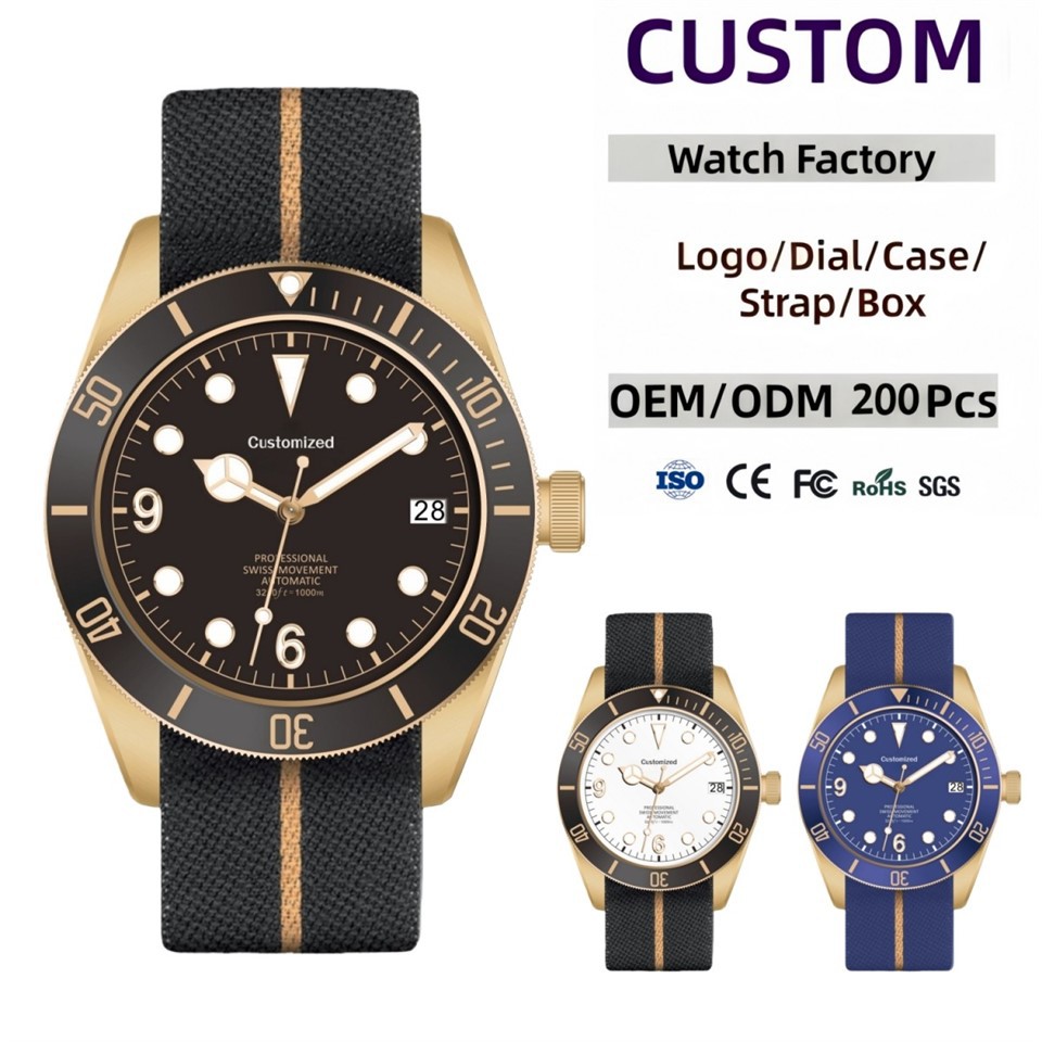 Custom mechanical watch