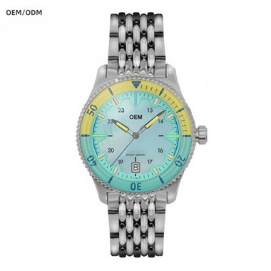 Index de plongée automatique de 40 mm avec Tritium (GTLS) pour le mouvement Miyota 9015