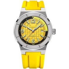 Montre mécanique pour homme avec bracelet en caoutchouc Sports