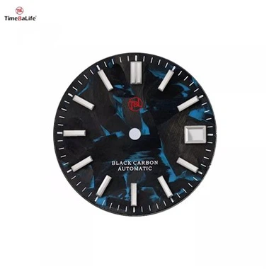 Cadran de montre en fibre de carbone haut de gamme personnalisée avec super lumineux