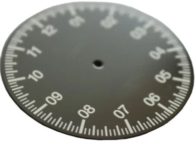 Cadran de montre en émail imprimé brillant