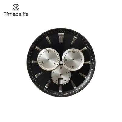 Cadran de la montre chronographe compliqué