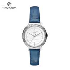 Montre diamant en acier inoxydable pour femme