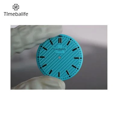 Cadran de montre à motif en relief avec index appliqué