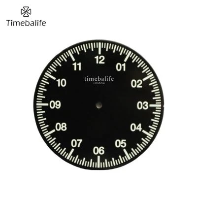 Cadran de montre en émail avec logo imprimé