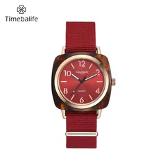 Les femmes lumineuse Nylon sangle Watch