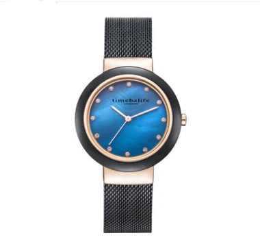 Montre à lunette simple à quartz