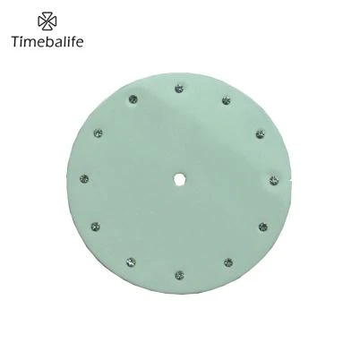 Cadran de montre en émail blanc