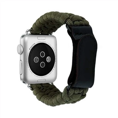 Convient pour Apple Iwatch6 5 4 Velcro Strap Seven Core Umbrella Rope IWatch Outdoor Emergency Strap