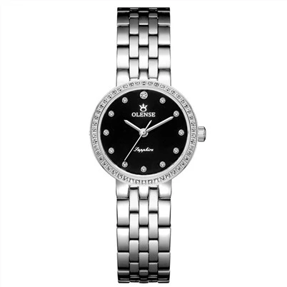 Montres pour femmes Lady Stainless Steel Band Marble Dial Quartz Women Watch