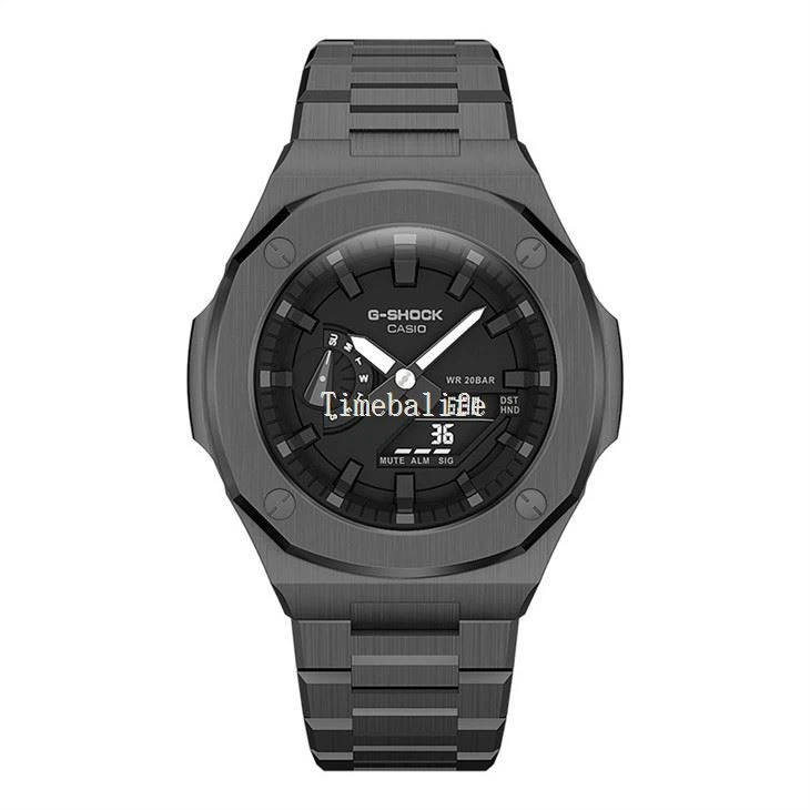 Boîtier Royal Oak avec bracelet en acier inoxydable
