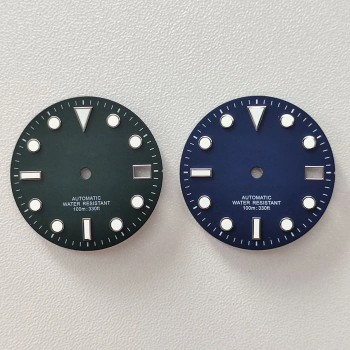 Swiss Super Luminova BGW9 Wrist Watch Dial Parts